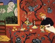 Henri Matisse The red room oil